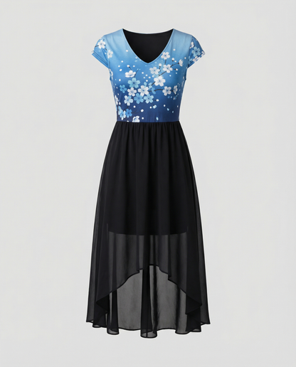 Elegant Chiffon Party Dress Women