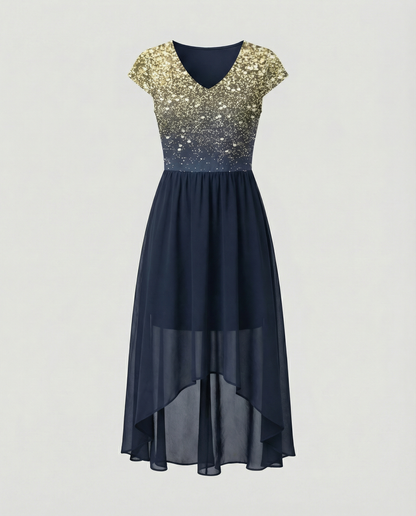 Elegant Chiffon Party Dress Women