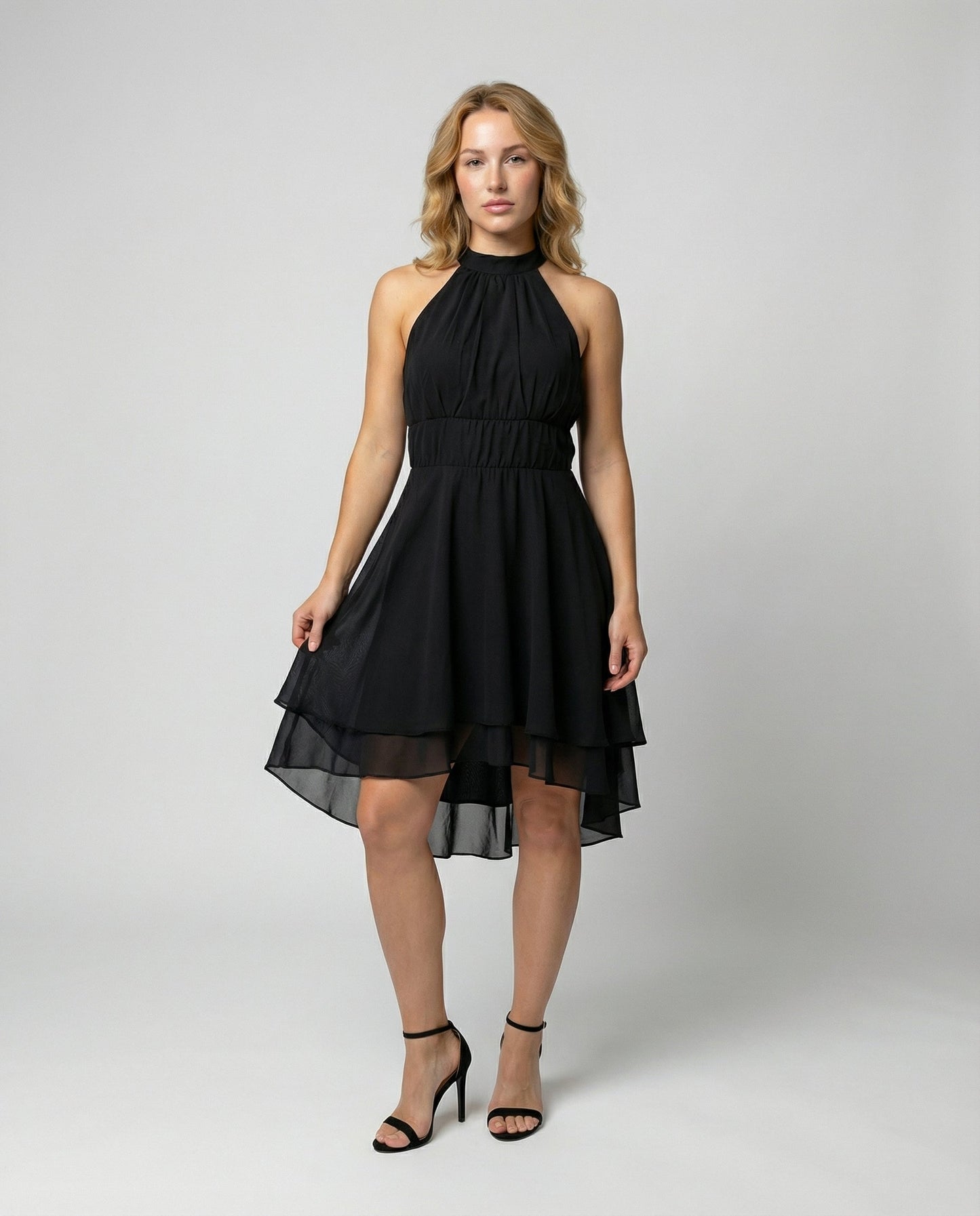 Enchanting Ruffled Summer Dress Women