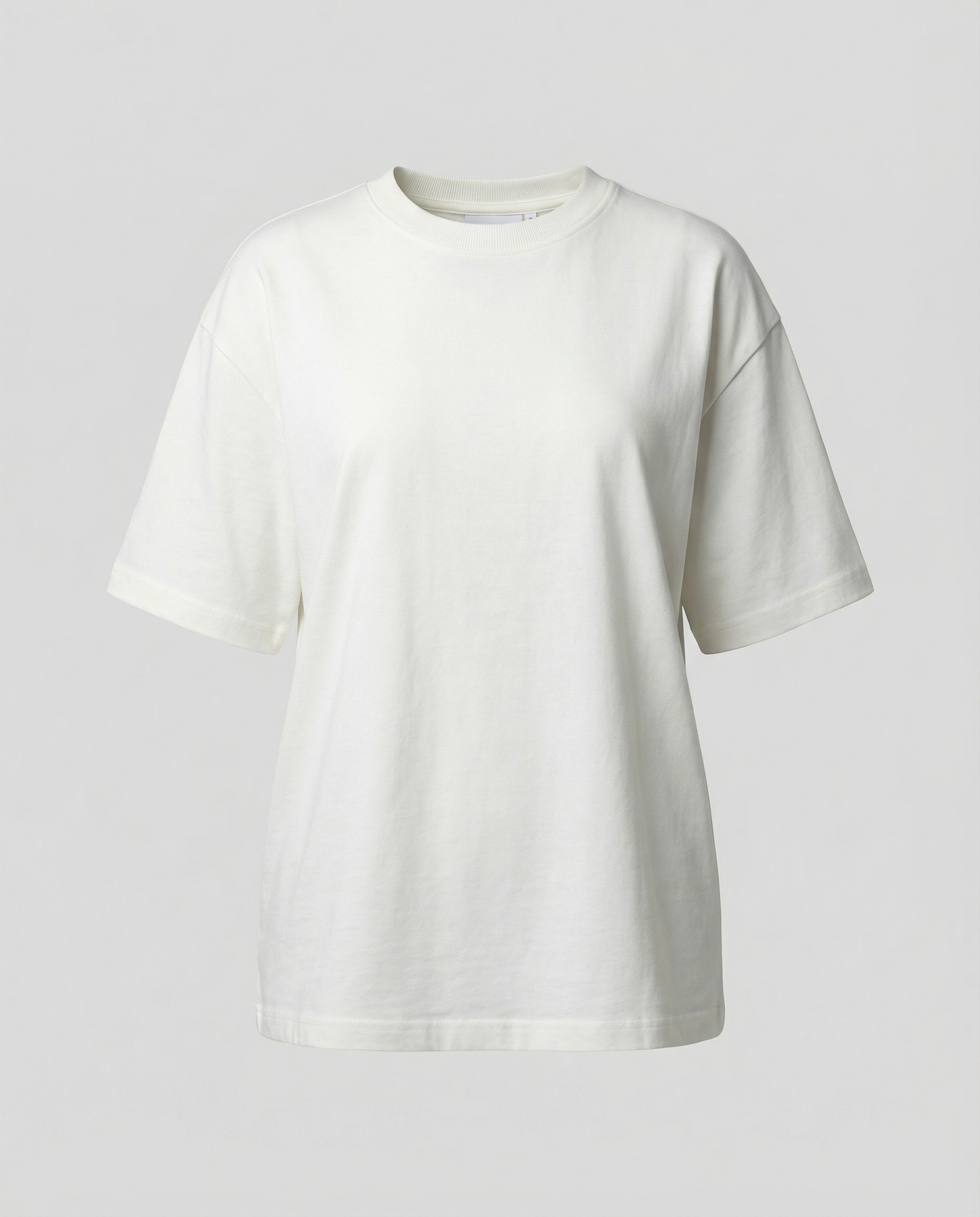 Oversized women's cotton T-shirt