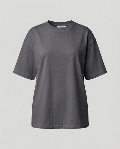 Oversized women's cotton T-shirt