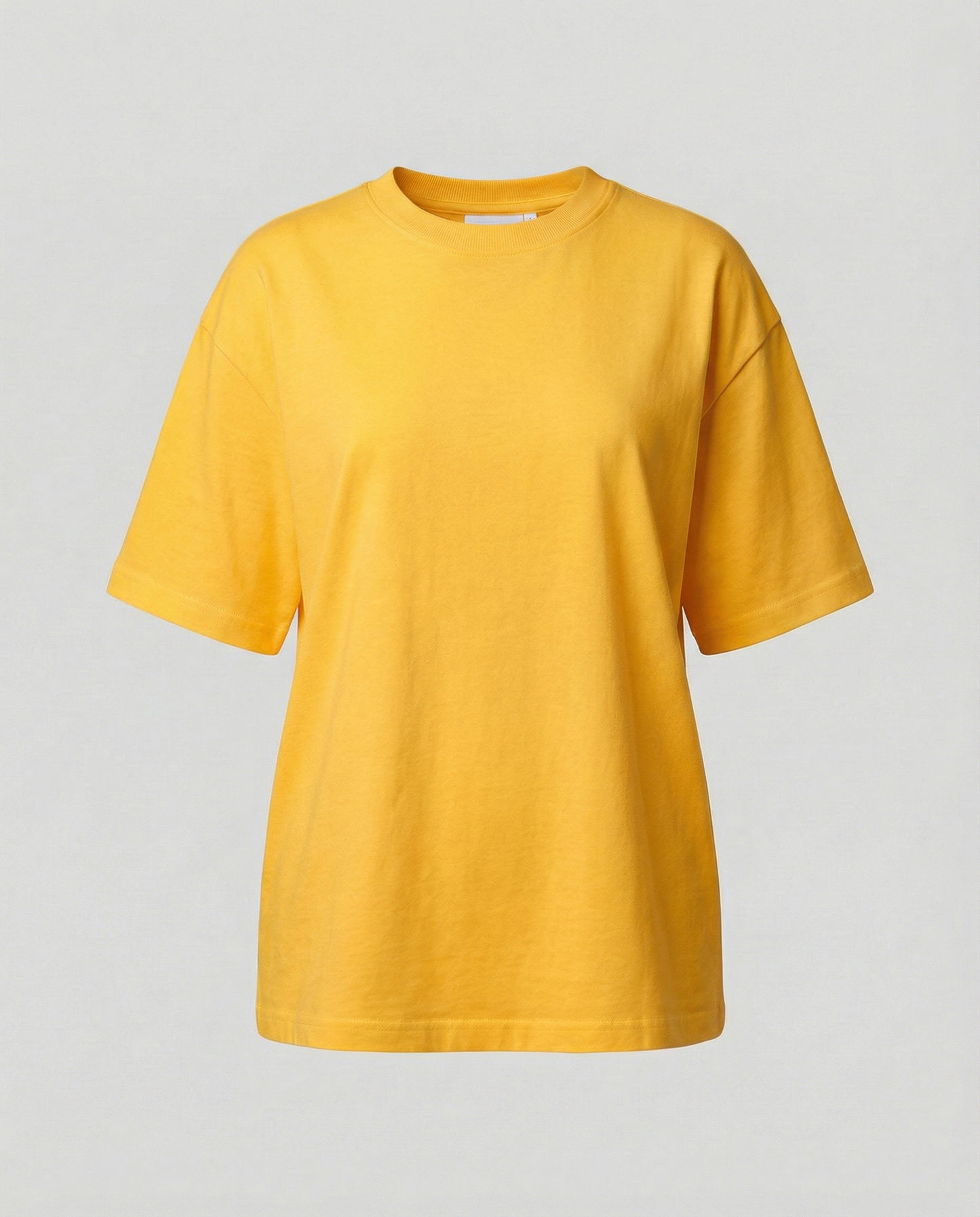 Oversized women's cotton T-shirt