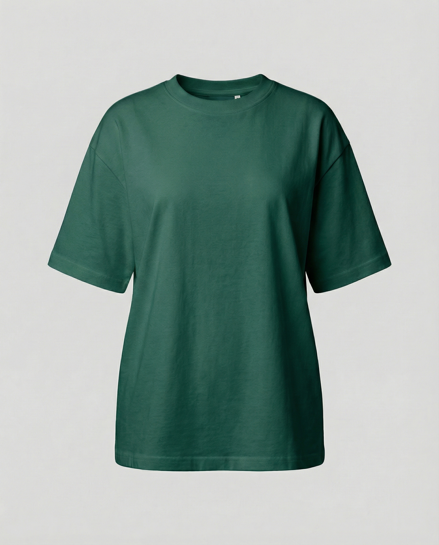 Oversized women's cotton T-shirt