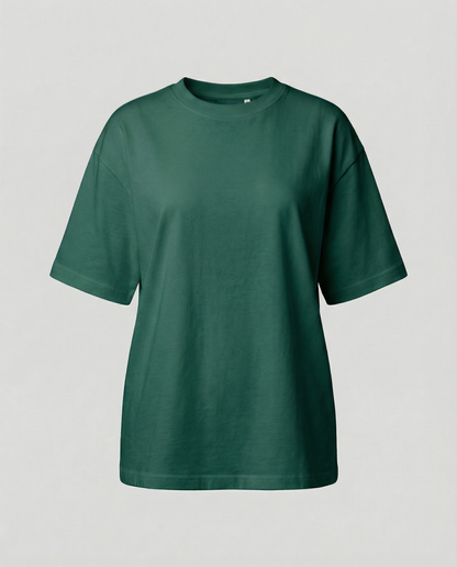 Oversized women's cotton T-shirt