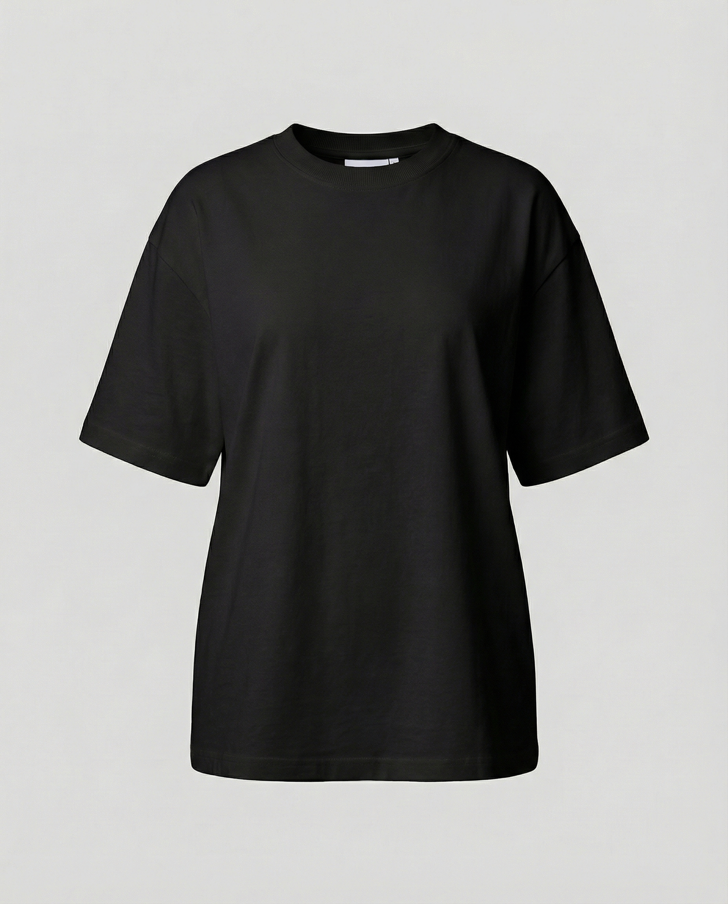 Oversized women's cotton T-shirt