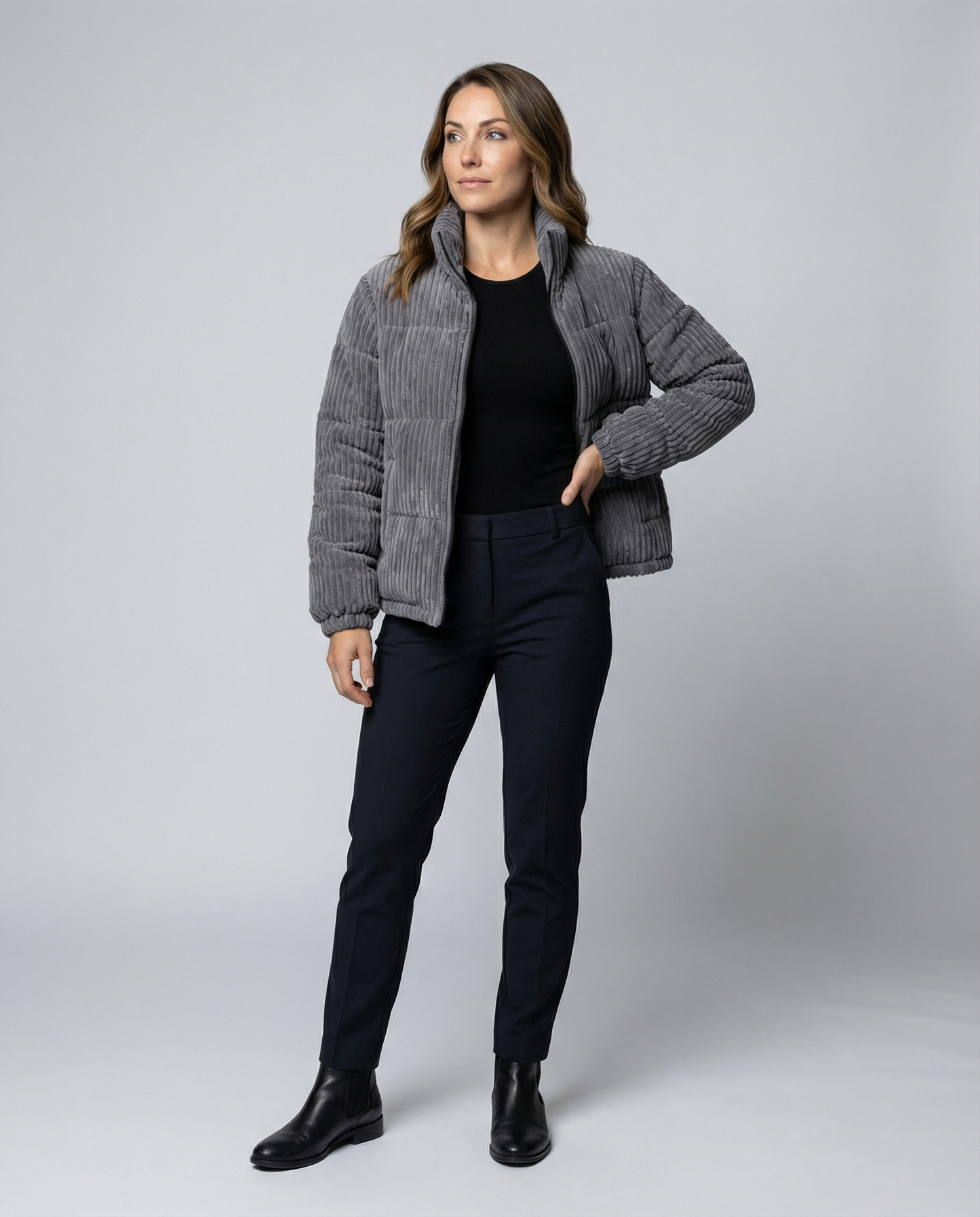 Soft Warm Cord Jacket