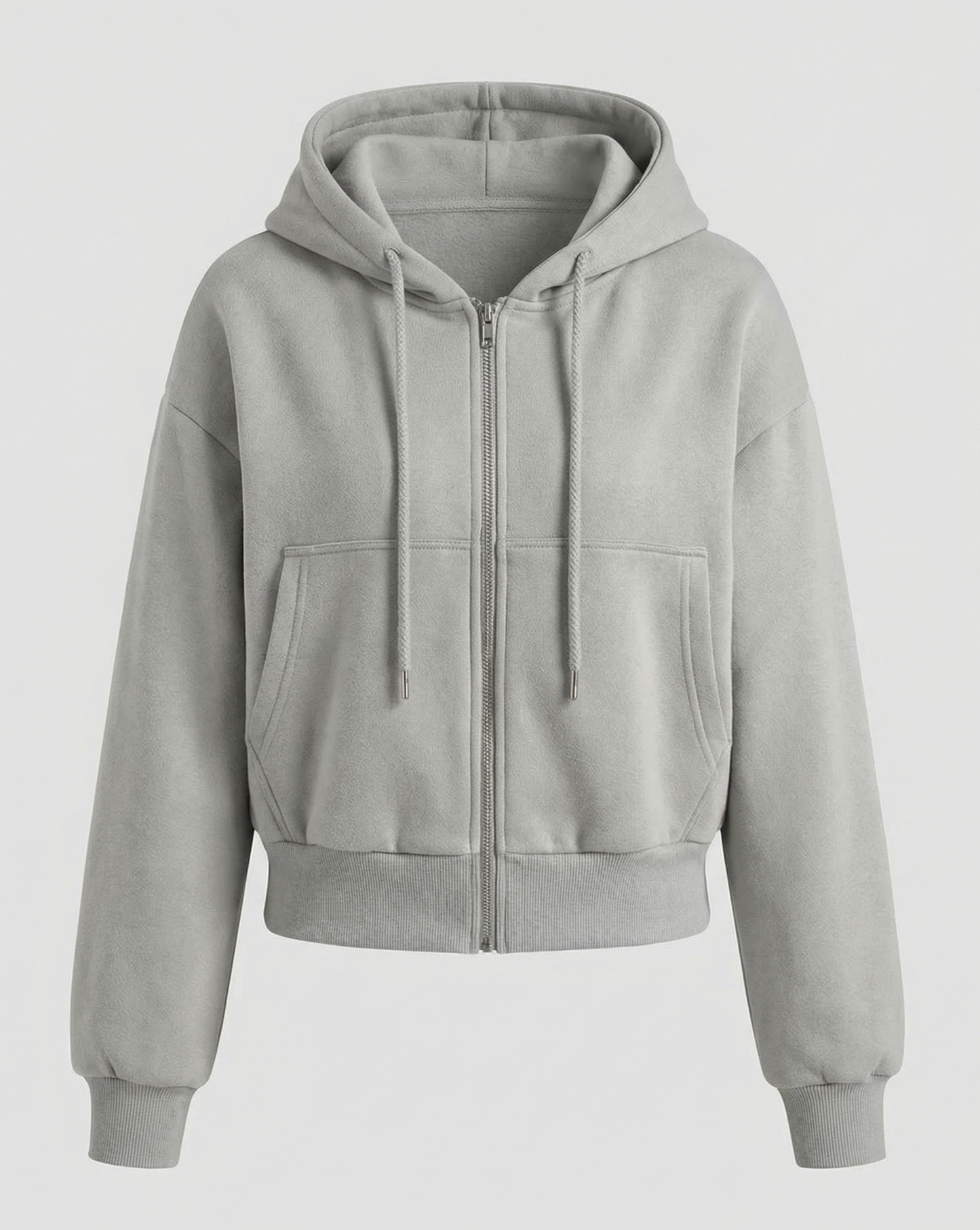 Oversize Sweatshirt Zipper