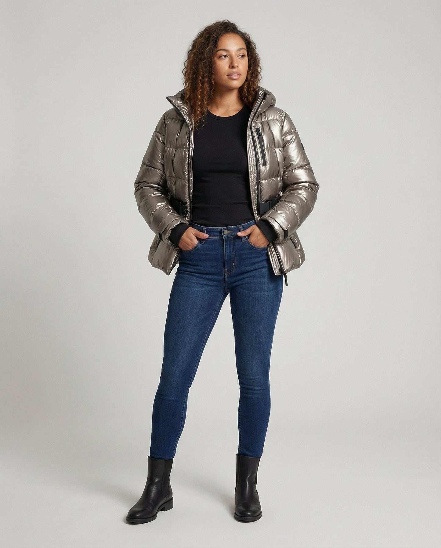 Functional women's ski jacket
