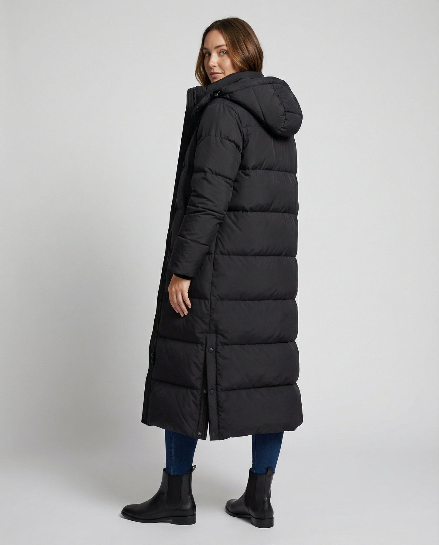 Long Down Jacket Women