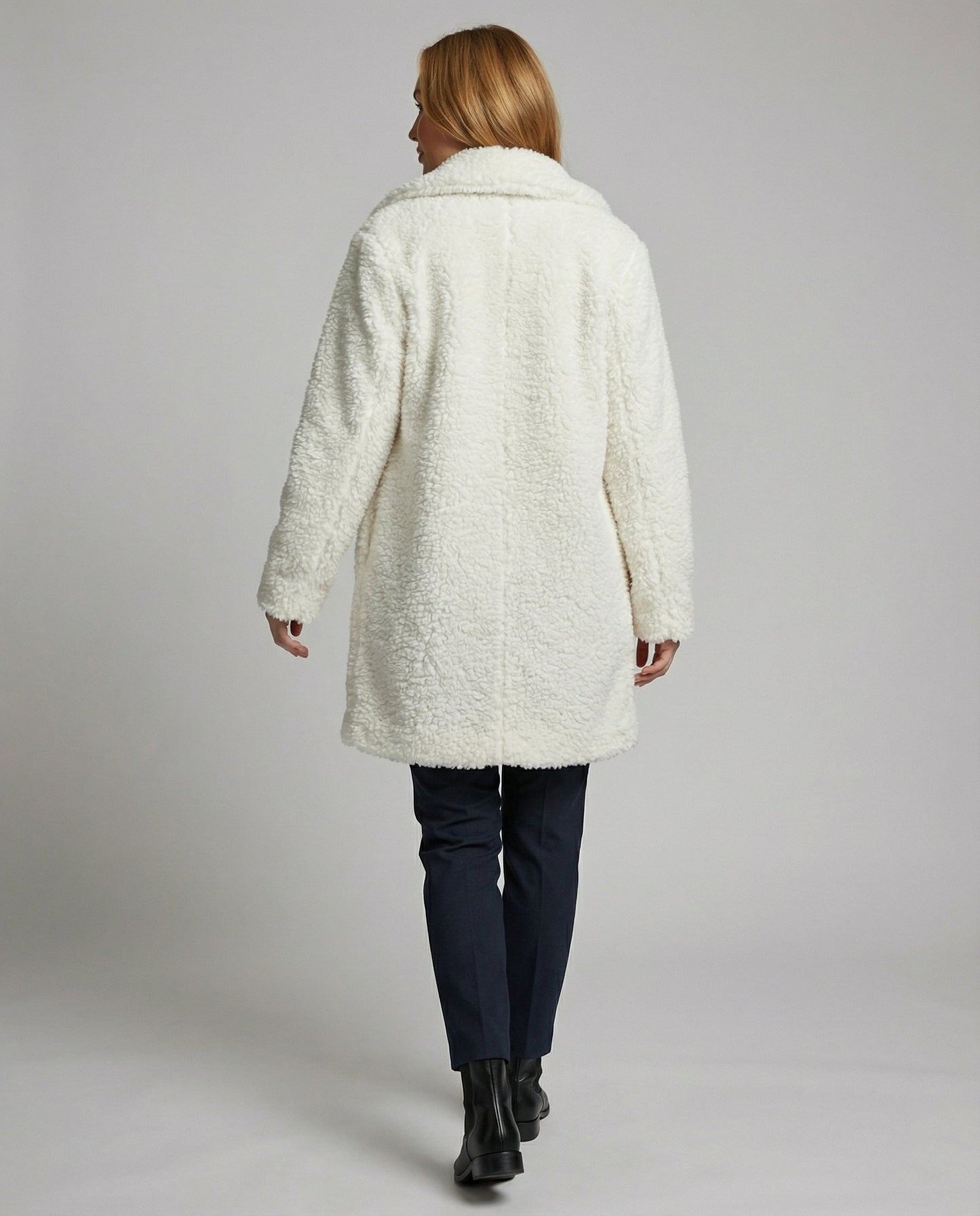 Faux Fur Winter Jacket Women