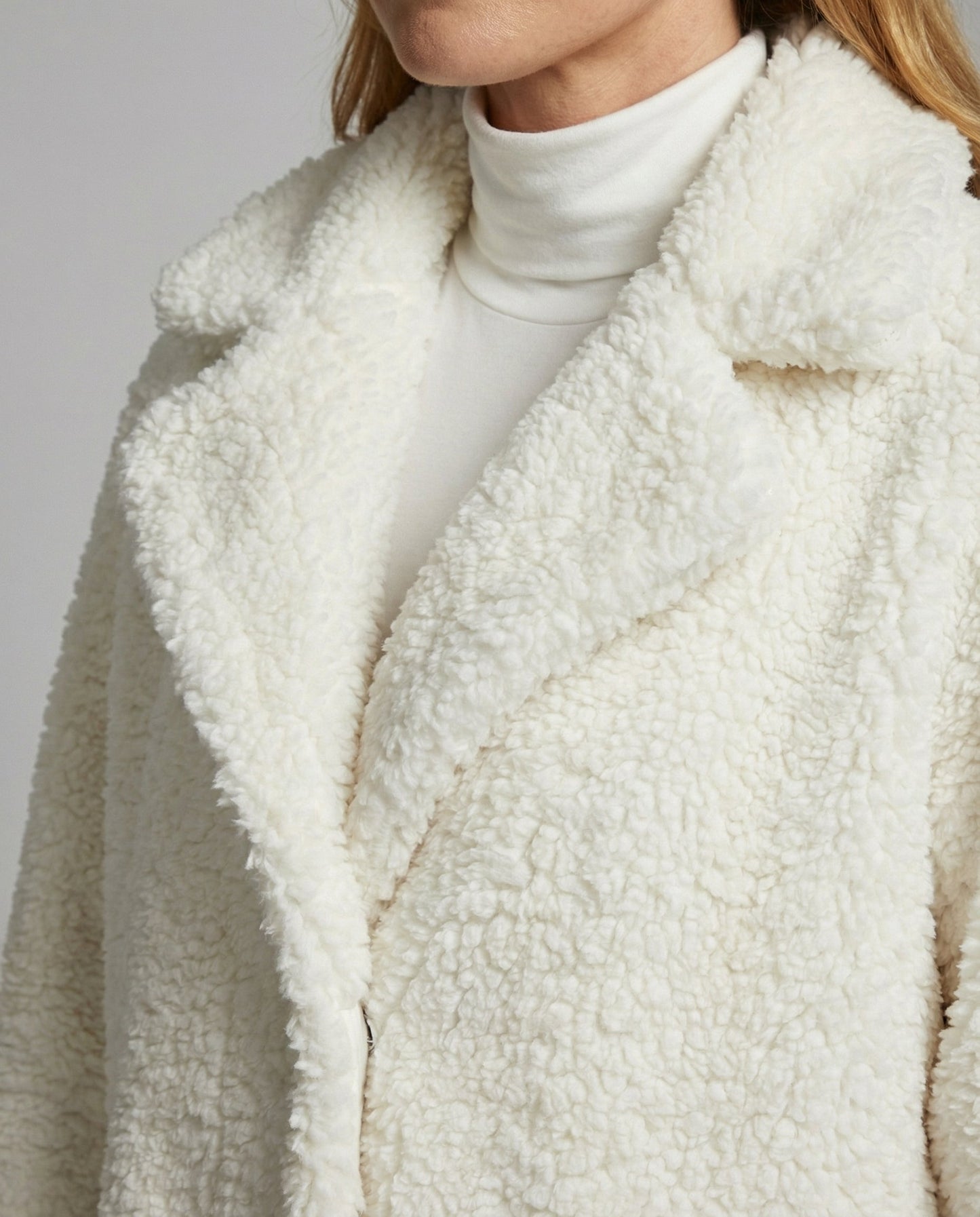 Faux Fur Winter Jacket Women