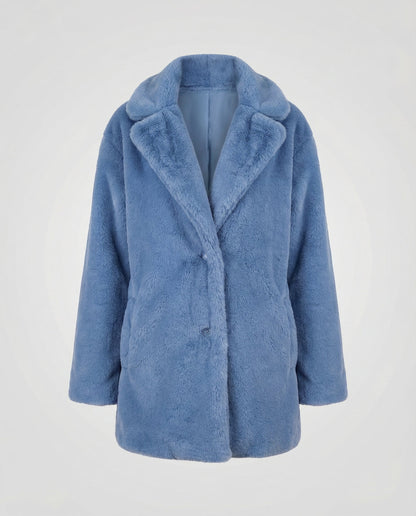 Faux Fur Winter Jacket Women