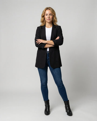 Figure-enhancing Elegant Women's Blazer