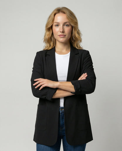 Figure-enhancing Elegant Women's Blazer