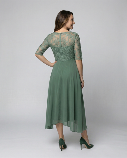 Airy Elegant Midi Dress