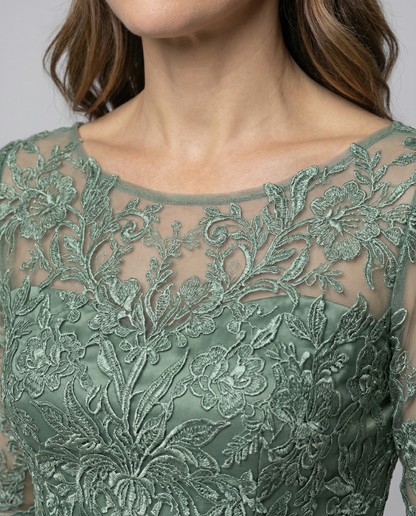 Airy Elegant Midi Dress