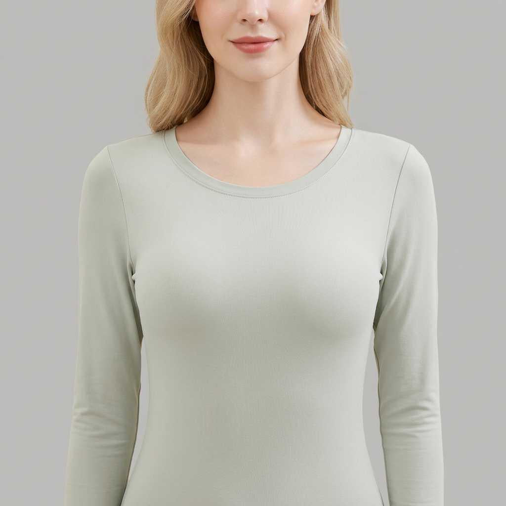 Ultrathin Thermal Underwear Set | Women's Plus Size Long Underwear 1