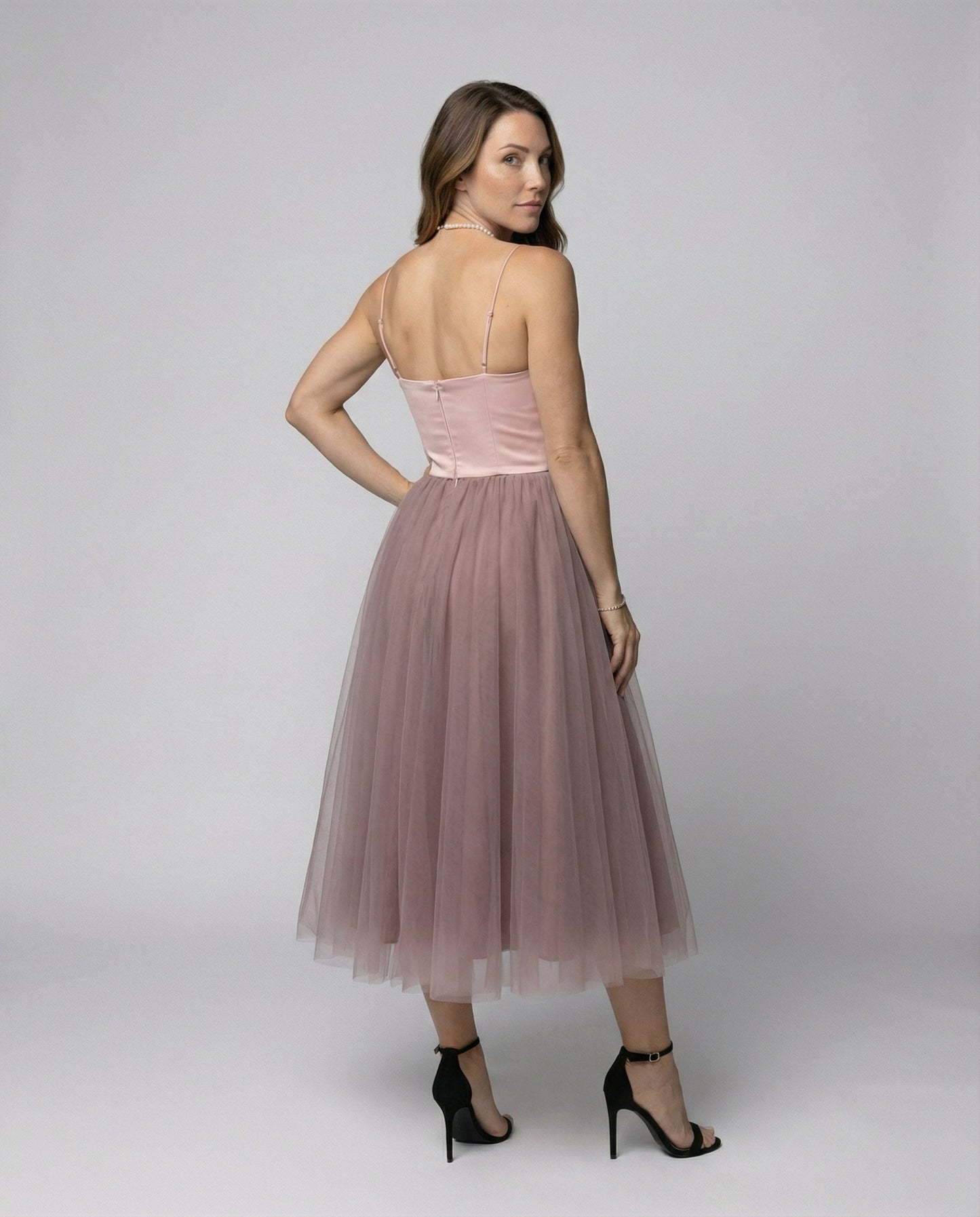Tulle Corset Evening Dress Women
