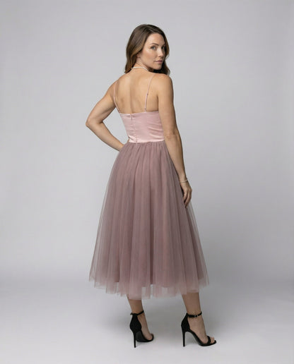 Tulle Corset Evening Dress Women