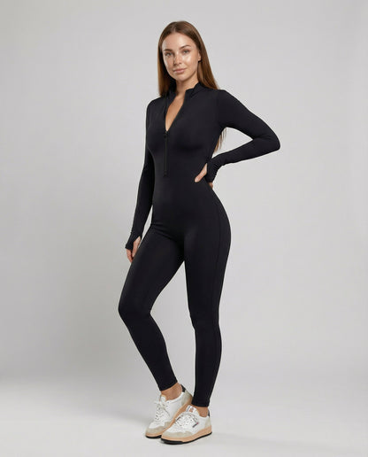 Autumn Stand Collar Women's Overall
