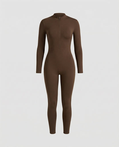 Autumn Stand Collar Women's Overall