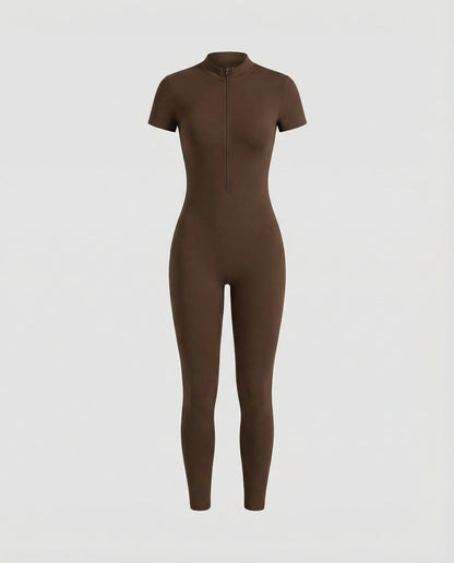 Autumn Stand Collar Women's Overall