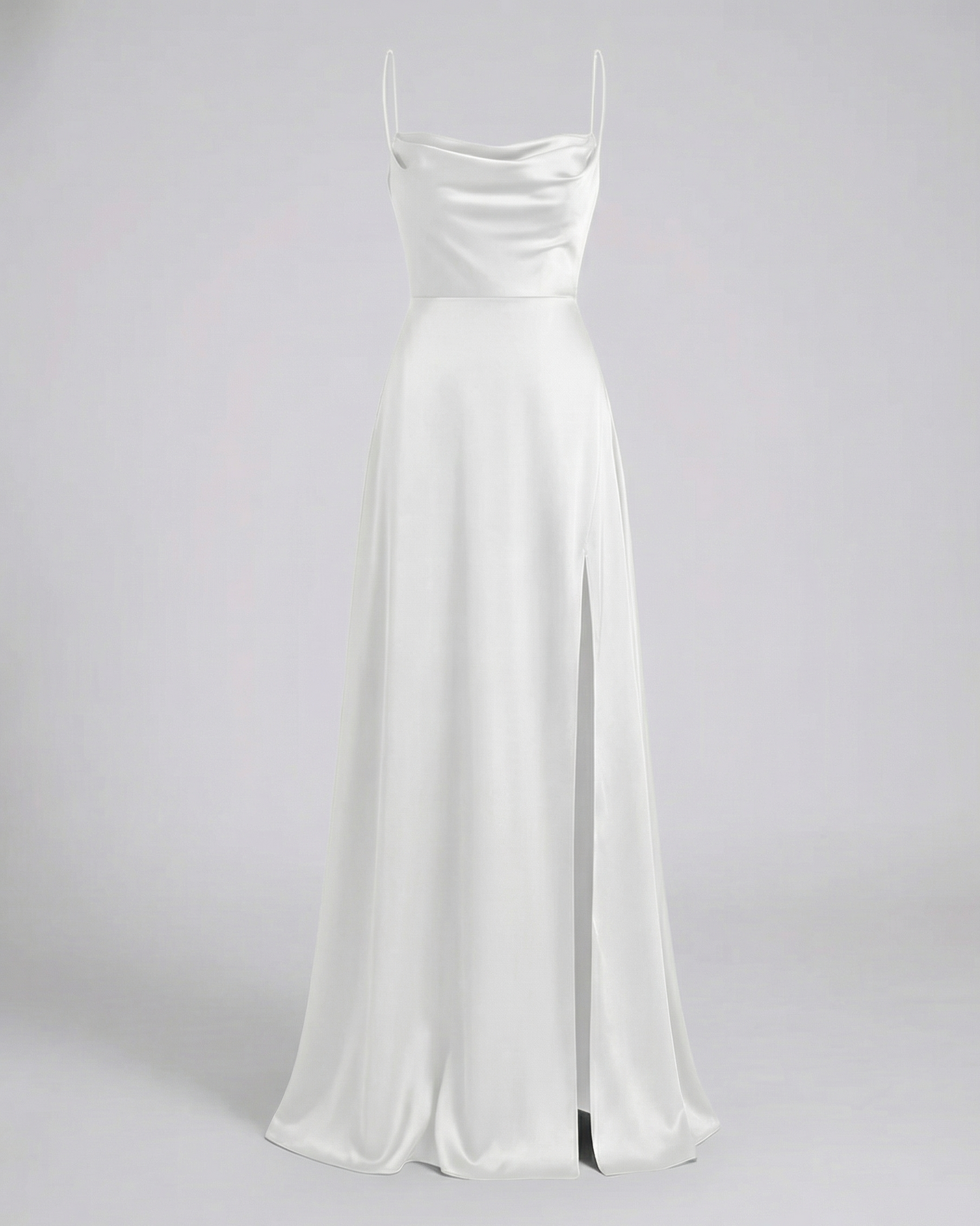 Elegant Silk Maxi Dress Women