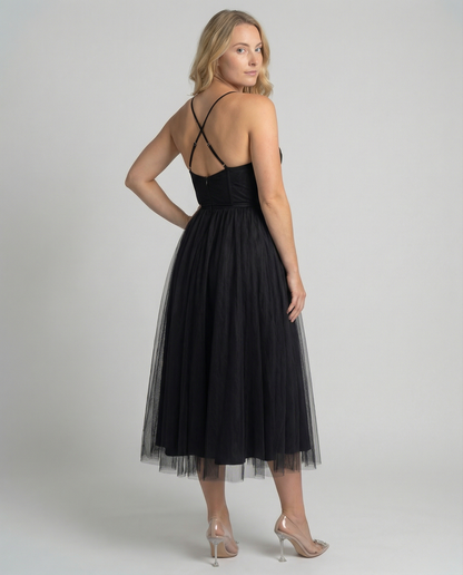 Elegant Evening Dress Women Glamour