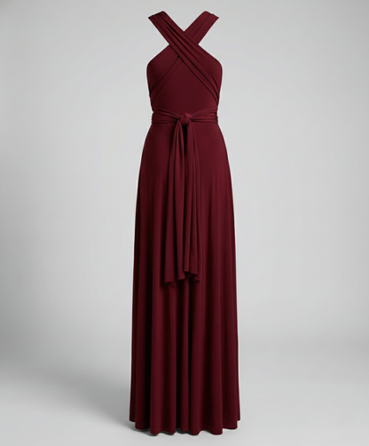 Versatile women's wrap dress