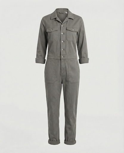 Casual Utility Jumpsuit Women