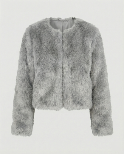 Faux Fur Short Coat Women