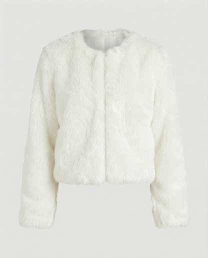 Faux Fur Short Coat Women